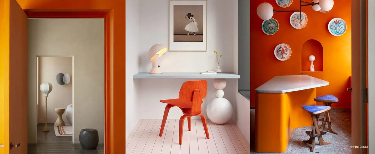 7 couleurs qui vont avec l'orange