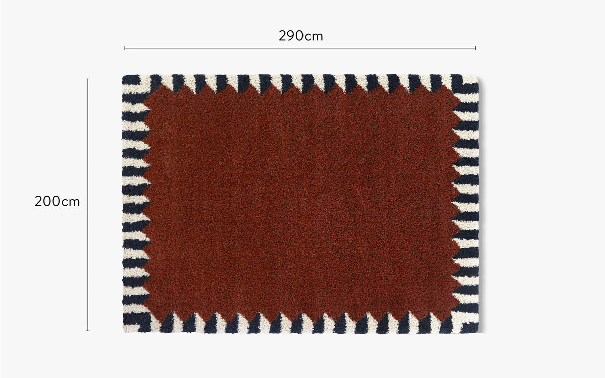 dimensions tapis design ardmore grand format